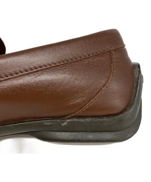 REGAL（リーガル）REGAL (リーガル) レザースリッポン ブラウン サイズ:25の古着・服飾アイテム