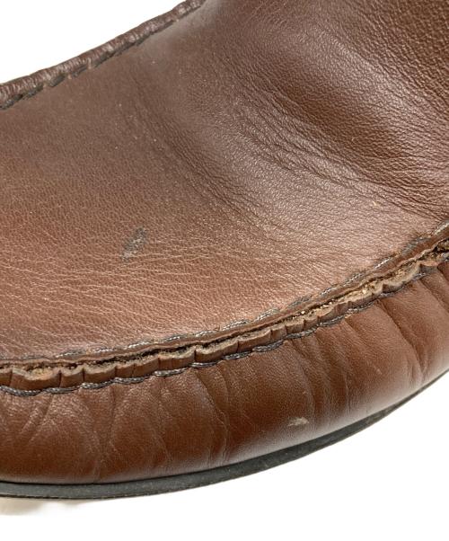 REGAL（リーガル）REGAL (リーガル) レザースリッポン ブラウン サイズ:25の古着・服飾アイテム
