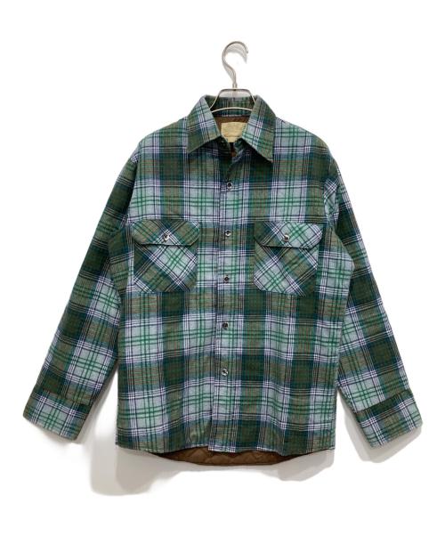 Sears Fieldmaster（シアーズ フィールドマスター）Sears Fieldmaster (シアーズ フィールドマスター) シャツ グリーン サイズ:Sの古着・服飾アイテム