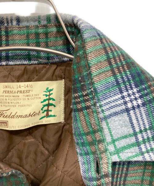 Sears Fieldmaster（シアーズ フィールドマスター）Sears Fieldmaster (シアーズ フィールドマスター) シャツ グリーン サイズ:Sの古着・服飾アイテム