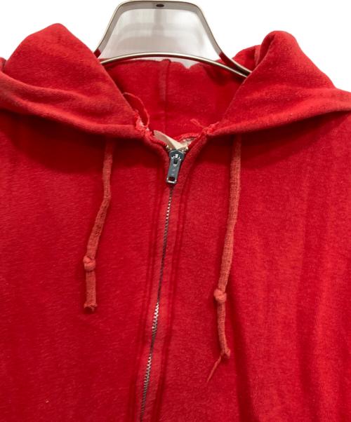 USED（ユーズド）USED (ユーズド) ヴィンテージフルジップパーカー レッド サイズ:S相当の古着・服飾アイテム