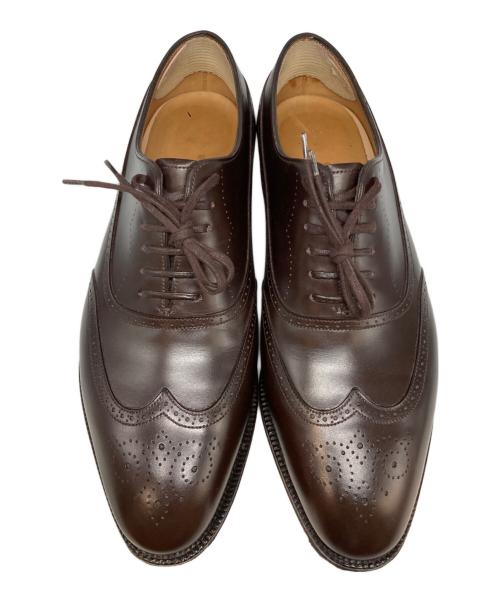 JOHN LOBB（ジョンロブ）JOHN LOBB (ジョンロブ) ウィングチップシューズ ブラウン サイズ:7の古着・服飾アイテム