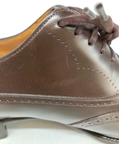 JOHN LOBB（ジョンロブ）JOHN LOBB (ジョンロブ) ウィングチップシューズ ブラウン サイズ:7の古着・服飾アイテム