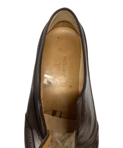 JOHN LOBB（ジョンロブ）JOHN LOBB (ジョンロブ) ウィングチップシューズ ブラウン サイズ:7の古着・服飾アイテム