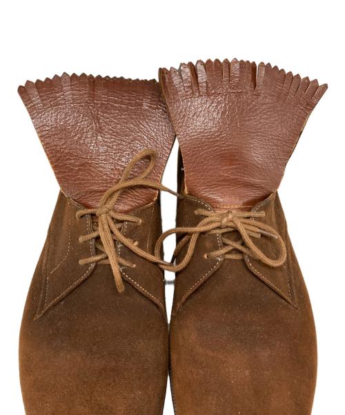 John Lobb London（ジョンロブ ロンドン）John Lobb LONDON (ジョンロブ ロンドン) キルトタンスウェードシューズ ブラウン サイズ:表記なしの古着・服飾アイテム