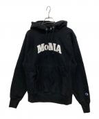 Championチャンピオン）の古着「リバースウィーブパーカー」｜ブラック