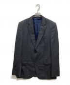Paul Smith Londonポールスミスロンドン）の古着「2Bウールストライプセットアップスーツ」｜グレー