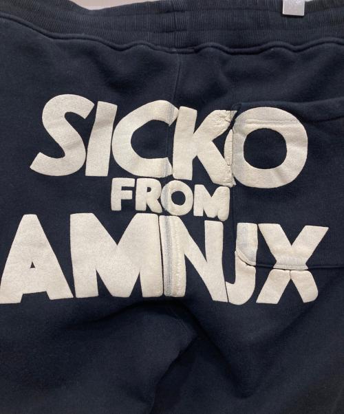 AMNJX OF THE YEAR（エーエムエヌジェーエックスオブザイヤー）AMNJX OF THE YEAR (エーエムエヌジェーエックスオブザイヤー) FRUIT OF THE LOOM (フルーツオブザルーム) SICKO FROM AMNJX PANTS ブラック サイズ:Lの古着・服飾アイテム