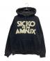Amnjx of the year（エーエムエヌジェーエックスオブザイヤー）の古着「SICKO FROM AMNJX HOODIE」｜ブラック