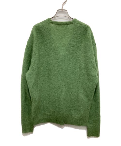 NONSAPIENS（ノンサピエンス）NONSAPIENS (ノンサピエンス) モヘア混カーディガン グリーン サイズ:1の古着・服飾アイテム