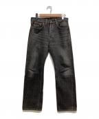 DENIMEドゥニーム）の古着「ORIZZONTI デニムパンツ」｜ブラック