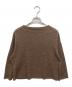 中川政七商店（ナカガワマサシチショウテン）の古着「綿ウール接結のワイドプルオーバー」｜ブラウン