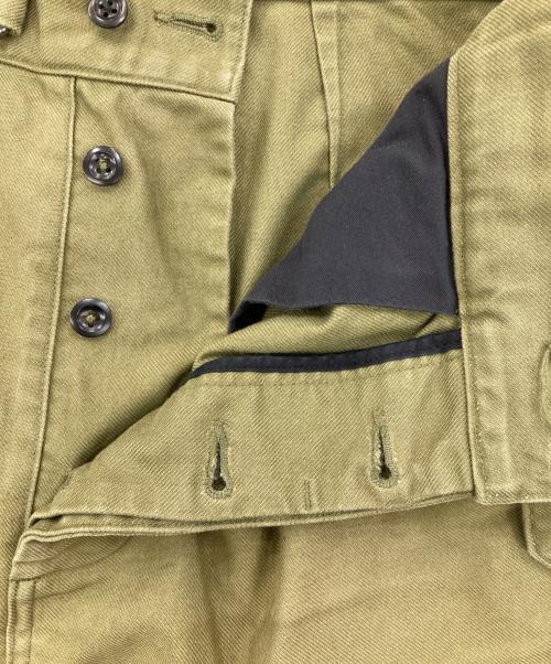 MHL（エムエイチエル）MHL (エムエイチエル) DENSE COTTON DRILL PANT グリーン サイズ:Mの古着・服飾アイテム