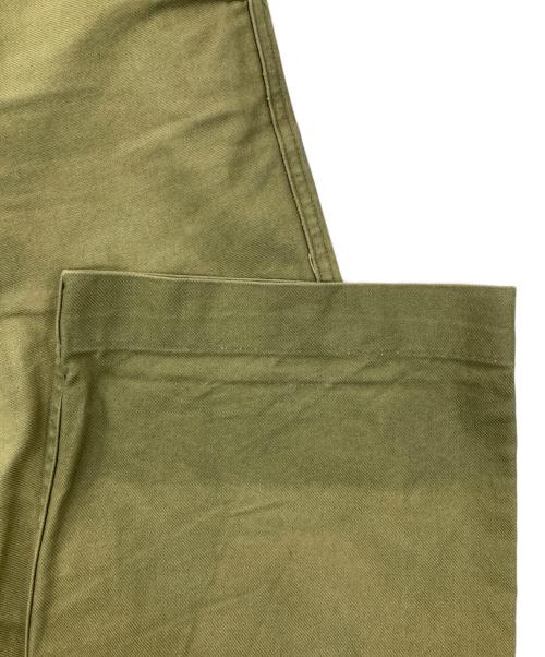 MHL（エムエイチエル）MHL (エムエイチエル) DENSE COTTON DRILL PANT グリーン サイズ:Mの古着・服飾アイテム