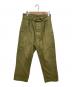 MHL（エムエイチエル）の古着「DENSE COTTON DRILL PANT」｜グリーン
