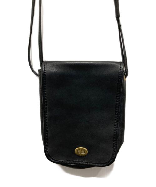 SLOW&CO（スロウアンドコー）SLOW&CO (スロウアンドコー) ショルダーバッグ ブラックの古着・服飾アイテム