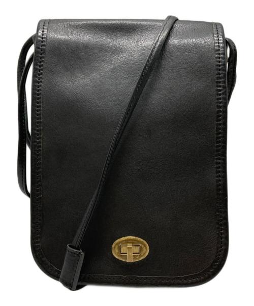 SLOW&CO（スロウアンドコー）SLOW&CO (スロウアンドコー) ショルダーバッグ ブラックの古着・服飾アイテム