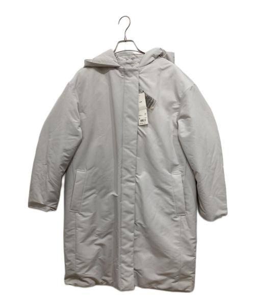UNIQLO（ユニクロ）UNIQLO (ユニクロ) ハイブリットダウンコクーンコート グレー サイズ:L 未使用品の古着・服飾アイテム