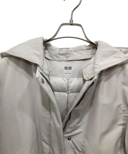 UNIQLO（ユニクロ）UNIQLO (ユニクロ) ハイブリットダウンコクーンコート グレー サイズ:L 未使用品の古着・服飾アイテム
