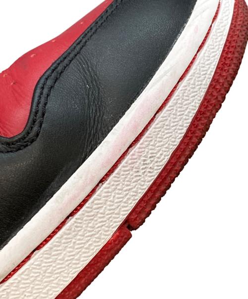 NIKE（ナイキ）NIKE (ナイキ) ローカットスニーカー レッド×ブラック サイズ:27cmの古着・服飾アイテム