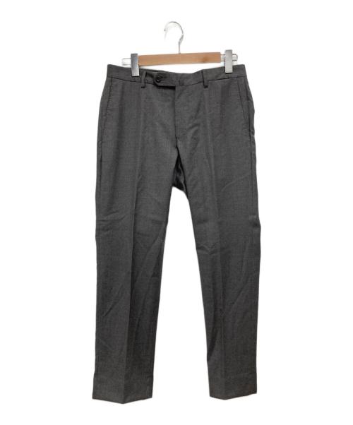 INCOTEX（インコテックス）INCOTEX (インコテックス) ウールスラックス グレー サイズ:46の古着・服飾アイテム