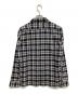 Engineered Garments (エンジニアドガーメンツ) チェックネルシャツ ネイビー×グレー サイズ:M：6000円