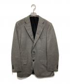 TOMORROW LANDトゥモローランド）の古着「ウールカシミヤテーラードジャケット」｜グレー