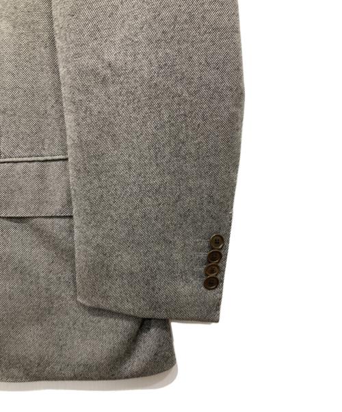 TOMORROW LAND（トゥモローランド）TOMORROW LAND (トゥモローランド) ウールカシミヤテーラードジャケット グレー サイズ:48の古着・服飾アイテム