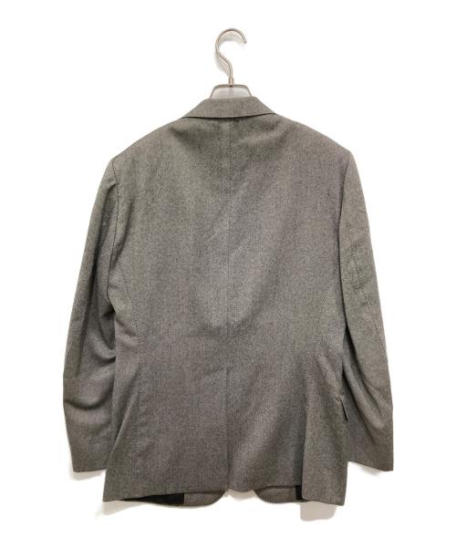 TOMORROW LAND（トゥモローランド）TOMORROW LAND (トゥモローランド) ウールカシミヤテーラードジャケット グレー サイズ:48の古着・服飾アイテム