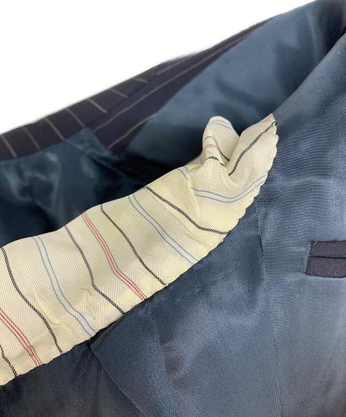 POLO RALPH LAUREN（ポロ・ラルフローレン）POLO RALPH LAUREN (ポロ・ラルフローレン) 段返りストライプセットアップスーツ ネイビー サイズ:不明の古着・服飾アイテム
