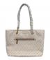 MICHAEL KORS（マイケル・コース）の古着「シグネチャー柄トートバッグ」｜ホワイト×ピンク