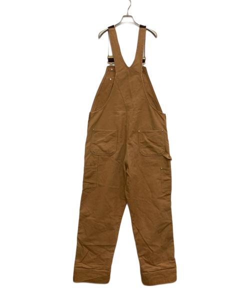 CarHartt（カーハート）CarHartt (カーハート) DUCK BIB OVERALLS ブラウン サイズ:40×32の古着・服飾アイテム