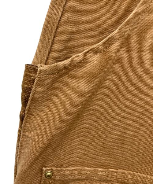 CarHartt（カーハート）CarHartt (カーハート) DUCK BIB OVERALLS ブラウン サイズ:40×32の古着・服飾アイテム