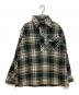 L.L.Bean（エルエルビーン）の古着「70'sチェックネルシャツ」｜グリーン×アイボリー