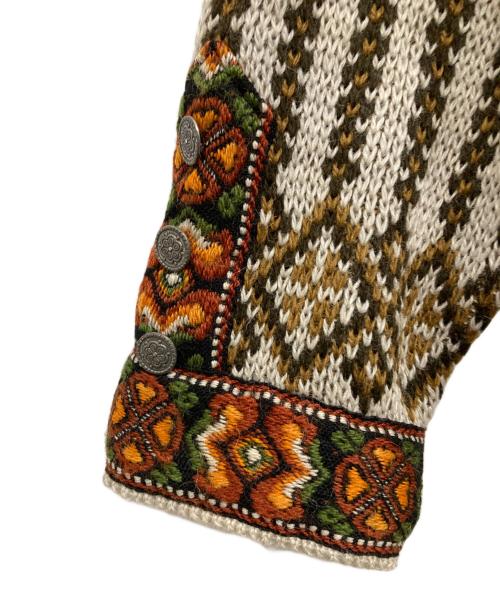 nordstrikk（ノードストリック）nordstrikk (ノードストリック) チロリアンカーディガン ベージュ サイズ:表記なしの古着・服飾アイテム