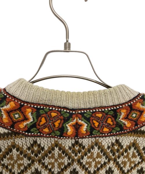 nordstrikk（ノードストリック）nordstrikk (ノードストリック) チロリアンカーディガン ベージュ サイズ:表記なしの古着・服飾アイテム