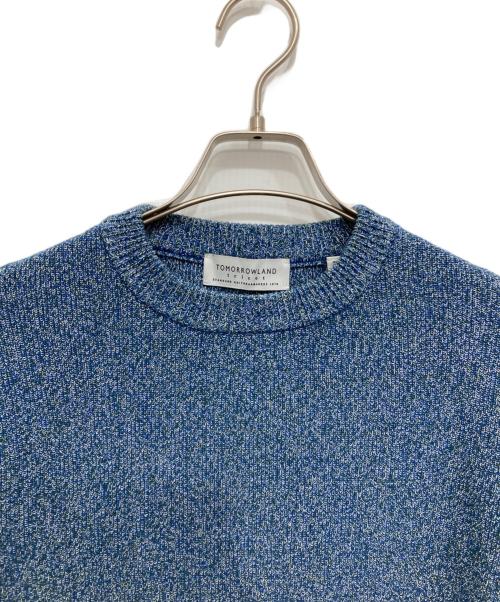 TOMORROW LAND tricot（トゥモローランド トリコ）TOMORROW LAND tricot (トゥモローランド トリコ) メランジニット ブルー サイズ:ＸＳの古着・服飾アイテム