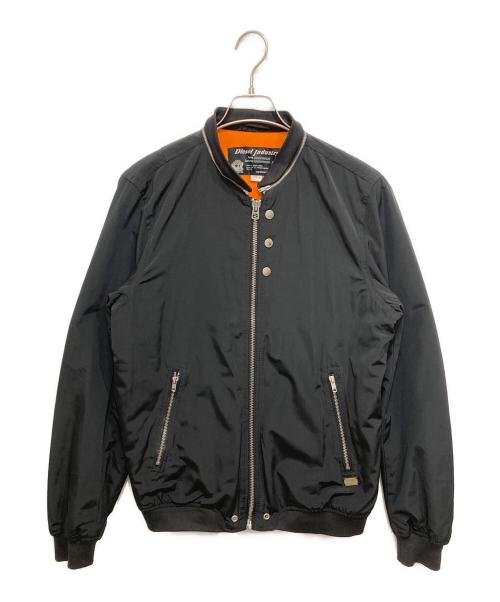 DIESEL（ディーゼル）DIESEL (ディーゼル) 中綿ジャケット ブラック サイズ:Mの古着・服飾アイテム