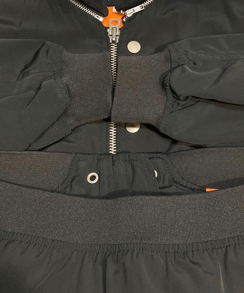 DIESEL（ディーゼル）DIESEL (ディーゼル) 中綿ジャケット ブラック サイズ:Mの古着・服飾アイテム