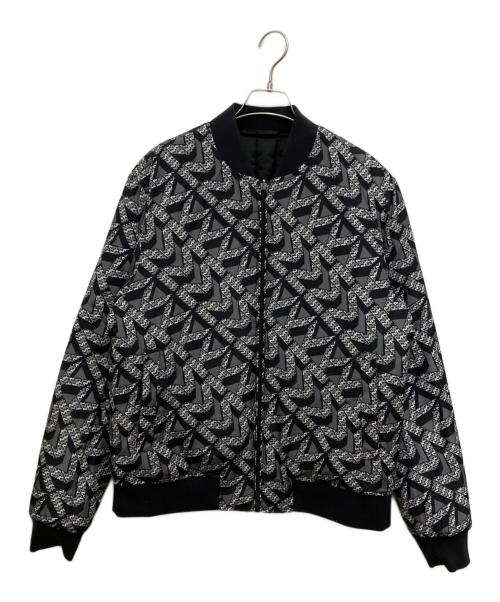 MICHAEL KORS（マイケル・コース）MICHAEL KORS (マイケル・コース) 中綿リバーシブルジャケット ブラック×グレー サイズ:Lの古着・服飾アイテム