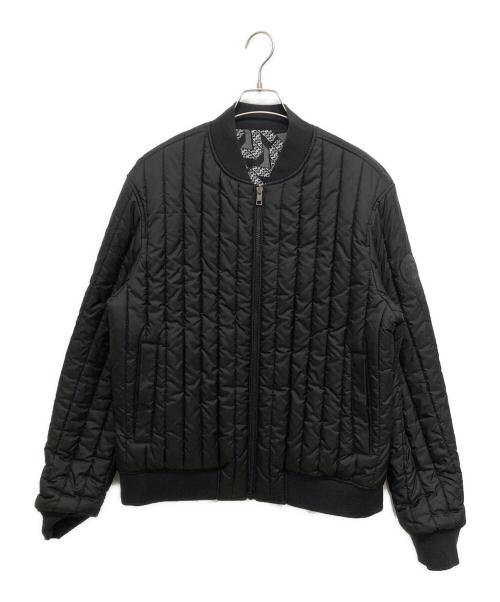 MICHAEL KORS（マイケル・コース）MICHAEL KORS (マイケル・コース) 中綿リバーシブルジャケット ブラック×グレー サイズ:Lの古着・服飾アイテム