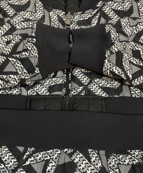 MICHAEL KORS（マイケル・コース）MICHAEL KORS (マイケル・コース) 中綿リバーシブルジャケット ブラック×グレー サイズ:Lの古着・服飾アイテム