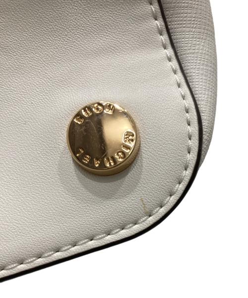 MICHAEL KORS（マイケル・コース）MICHAEL KORS (マイケル・コース) 2WAYショルダーバッグ ホワイトの古着・服飾アイテム