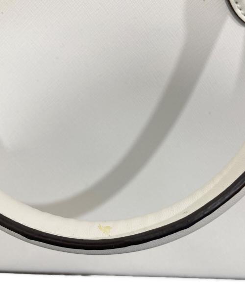 MICHAEL KORS（マイケル・コース）MICHAEL KORS (マイケル・コース) 2WAYショルダーバッグ ホワイトの古着・服飾アイテム