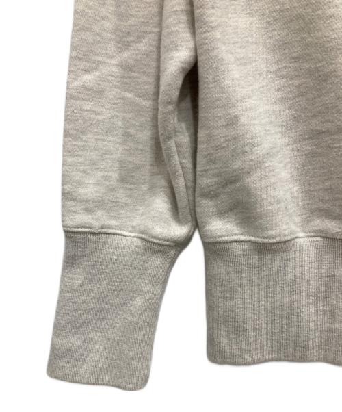 willfully（ウィルフリー）willfully (ウィルフリー) プリントオーバースウェット グレー サイズ:Fの古着・服飾アイテム