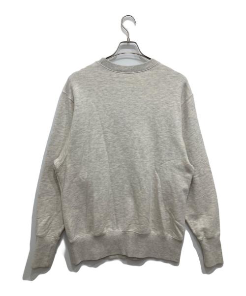 willfully（ウィルフリー）willfully (ウィルフリー) プリントオーバースウェット グレー サイズ:Fの古着・服飾アイテム