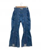 YOHEI OHNOヨウヘイオオノ）の古着「”Car” Denim Trousers」｜ブルー