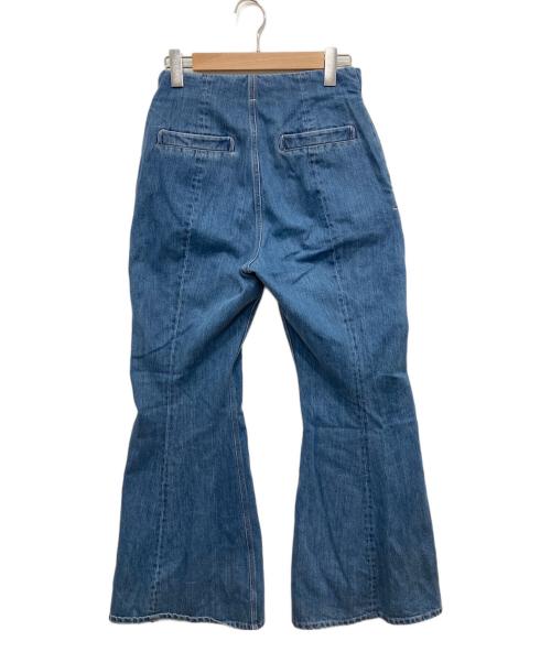 YOHEI OHNO（ヨウヘイオオノ）YOHEI OHNO (ヨウヘイオオノ) ”Car” Denim Trousers ブルー サイズ:38の古着・服飾アイテム