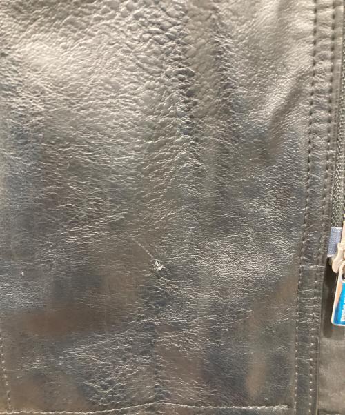 MAISON SPECIAL（メゾンスペシャル）MAISON SPECIAL (メゾンスペシャル) Vegan Leather Front Zip Tops ブラック サイズ:Fの古着・服飾アイテム