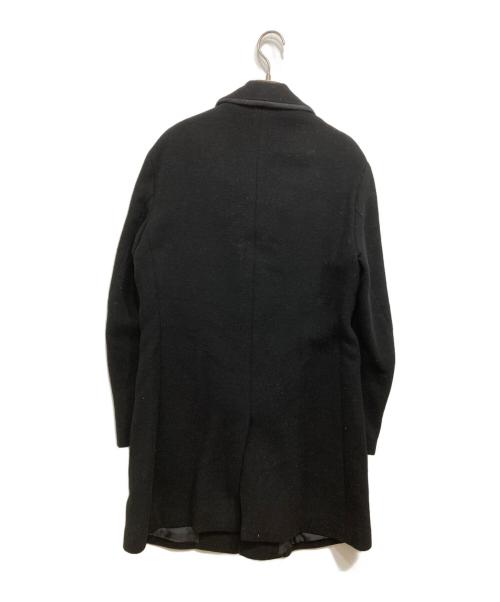 STUDIOUS（ステュディオス）STUDIOUS (ステュディオス) ステンカラーコート ブラック サイズ:3の古着・服飾アイテム